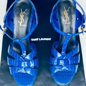 Limited Edition Yves Saint Laurent Leather Sandals